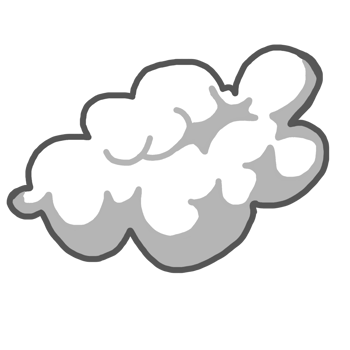 White Cloud Illustration png
