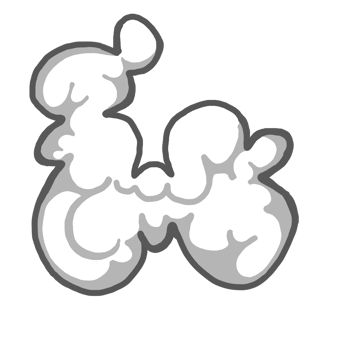 White Cloud Illustration png