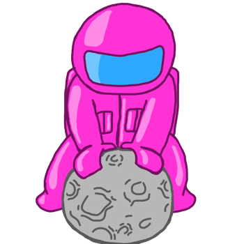 Cute Astronaut Illustration png