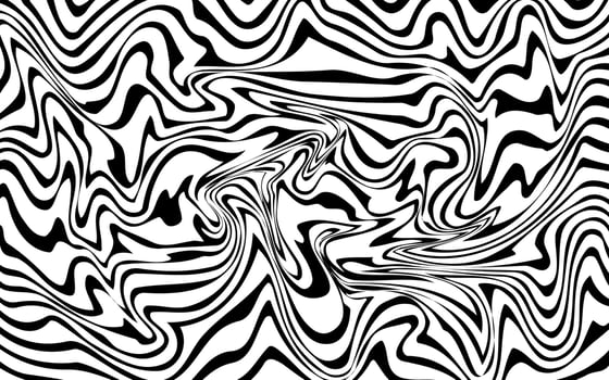 Trendy abstract wavy backgrounds. Seamless striped patterns vector