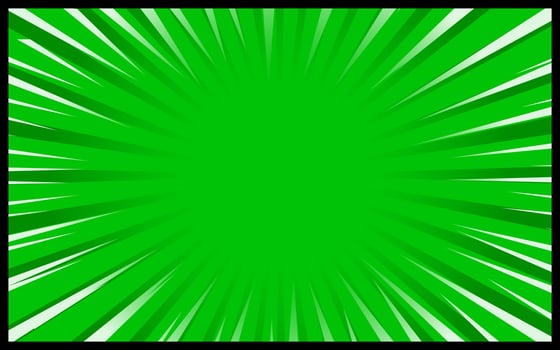 Green comic background Retro vector