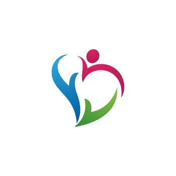 Community, network and social icon vector