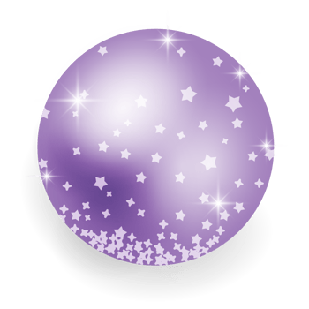 Metallic Purple Christmas Ball. png
