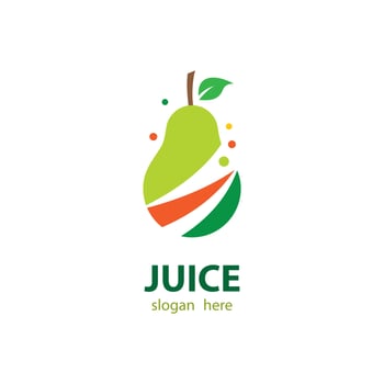 Pear logo images vector