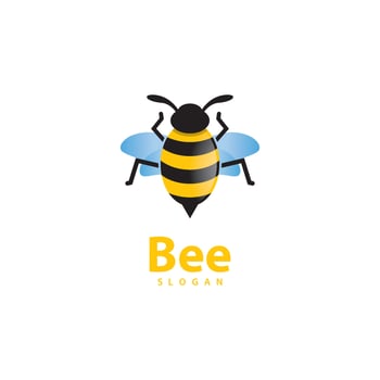 Bee logo images vector