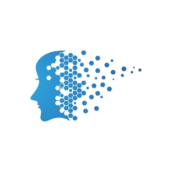 Woman technology Vector icon design