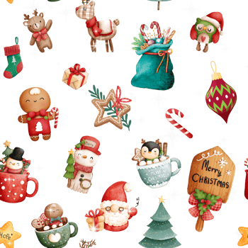 Christmas Seamless Pattern png