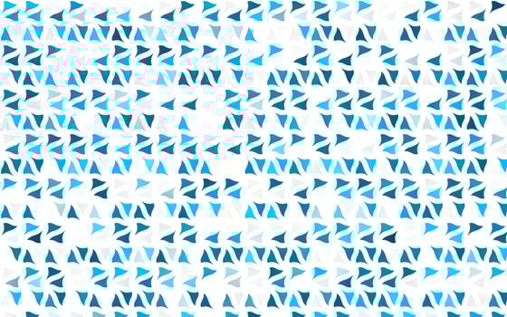 Light BLUE vector cover in polygonal style.