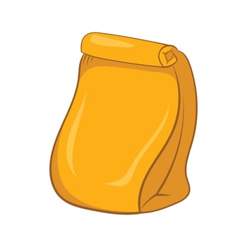 Paper packing icon, cartoon style vector