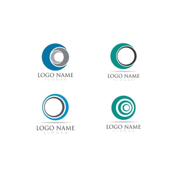 circle logo vector template icon illustration