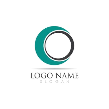circle logo vector template icon illustration