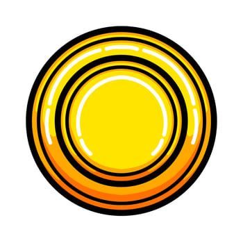 Gold coin vector
