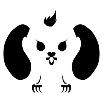 Puppy vector design suitable for stickers, logos, and more