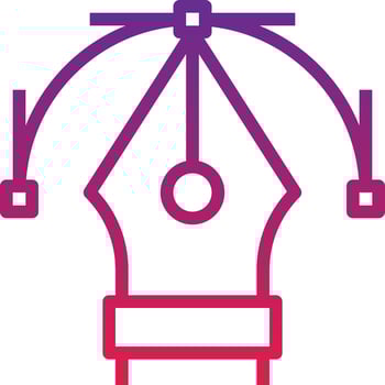 vector draw creative - gradient icon