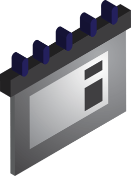 file illustration in 3D isometric style png