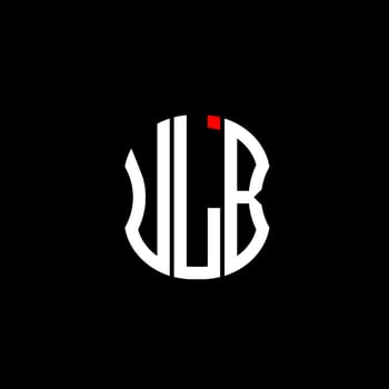 ULB letter logo abstract creative design. ULB unique design vector