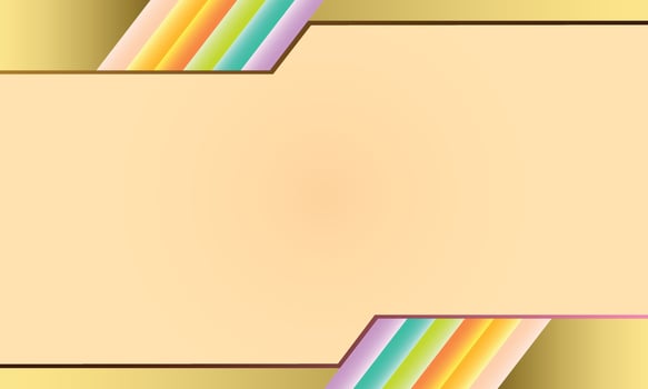 blank banner background frame colorful vector illustration