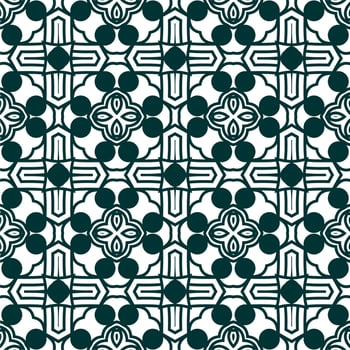 Seamless Pattern. Simple background with geometric elements vector