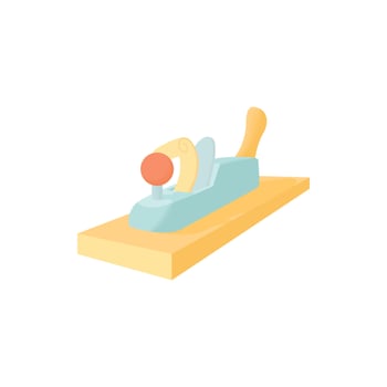 Jack plane icon in cartoon style vector