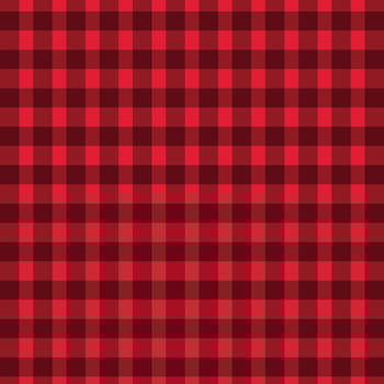 Red tablecloth plaid pattern vector