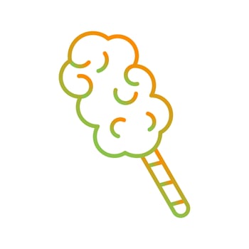 Cotton Candy Vector Icon