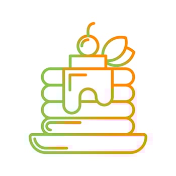Pancake Vector Icon