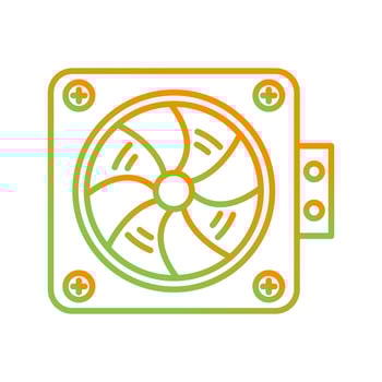 Ventilation Vector Icon