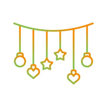 Garlands Vector Icon