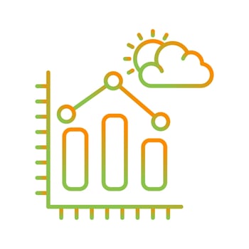 Bar Chart Vector Icon