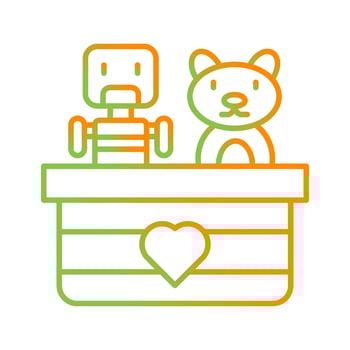 Toy Donate Vector Icon