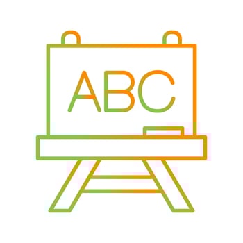 Chalk Board Vector Icon
