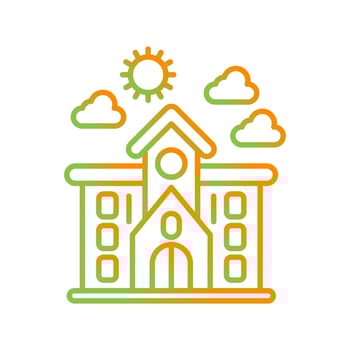 School Vector Icon