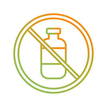 No Liquids Vector Icon