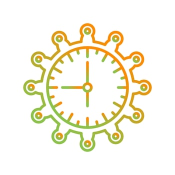 Clock Vector Icon