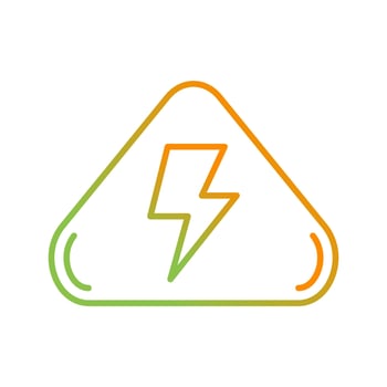 Electrical Hazard Vector Icon