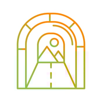 Tunnel Vector Icon