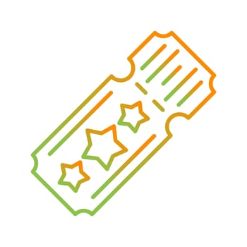 Ticket Vector Icon