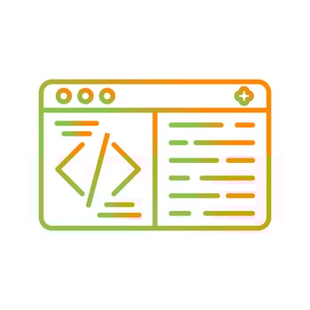 Coding Vector Icon