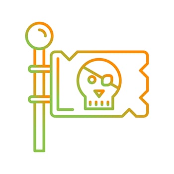 Pirate Flag Vector Icon