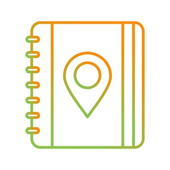 Travel Guideline Vector Icon