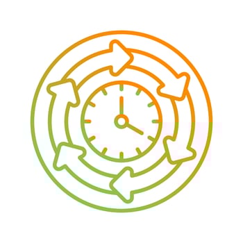 Processing Time Vector Icon