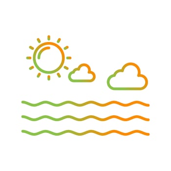 Sea Vector Icon