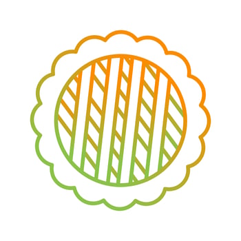Pie Vector Icon