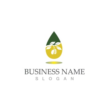 Extra virgin olive oil logo design vector