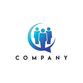 Group Survey Logo, Business start-up logo vector