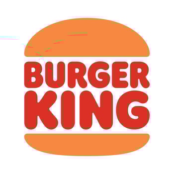 Burger king new logo on transparent background vector