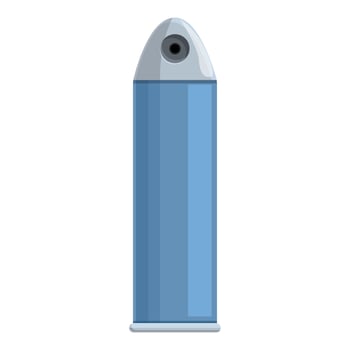 Breathe air freshener icon, cartoon style vector