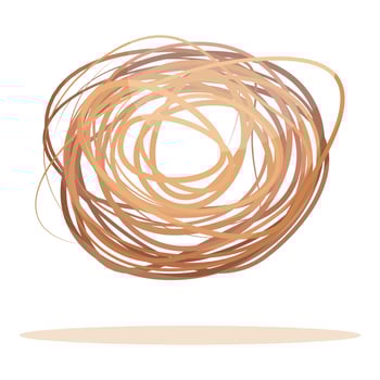 Tumbleweed bush icon cartoon vector. Desert tumble vector