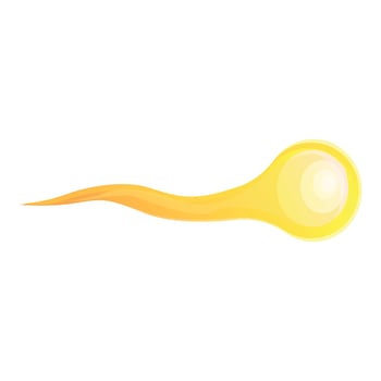 Bomb gun flash icon cartoon vector. Fire weapon vector