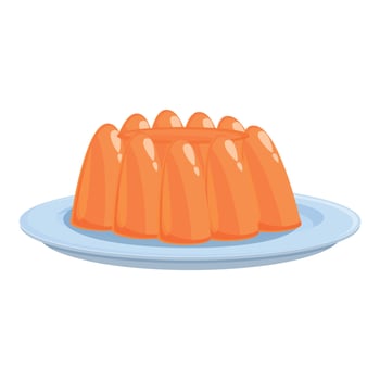 Dessert jelly icon cartoon vector. Candy gummy vector